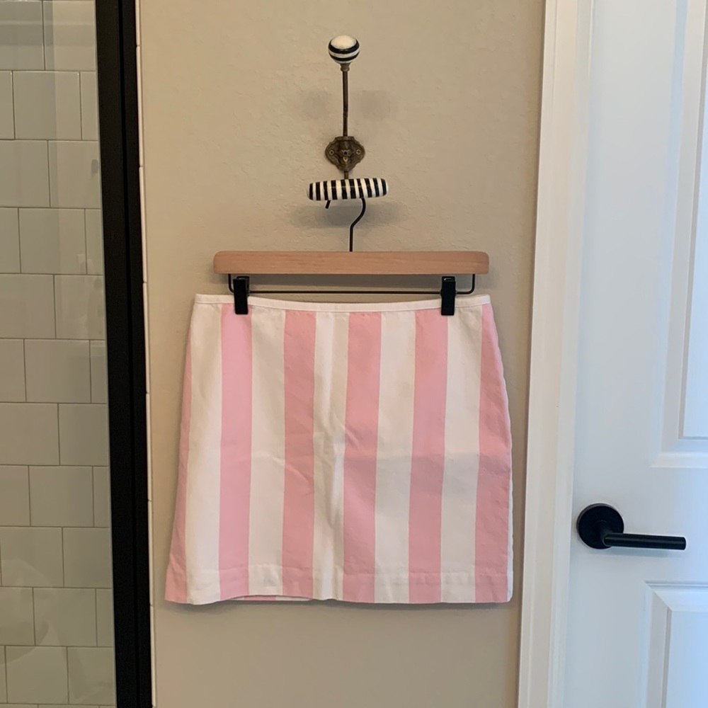 NWOT MADEWELL Striped Mini Skirt